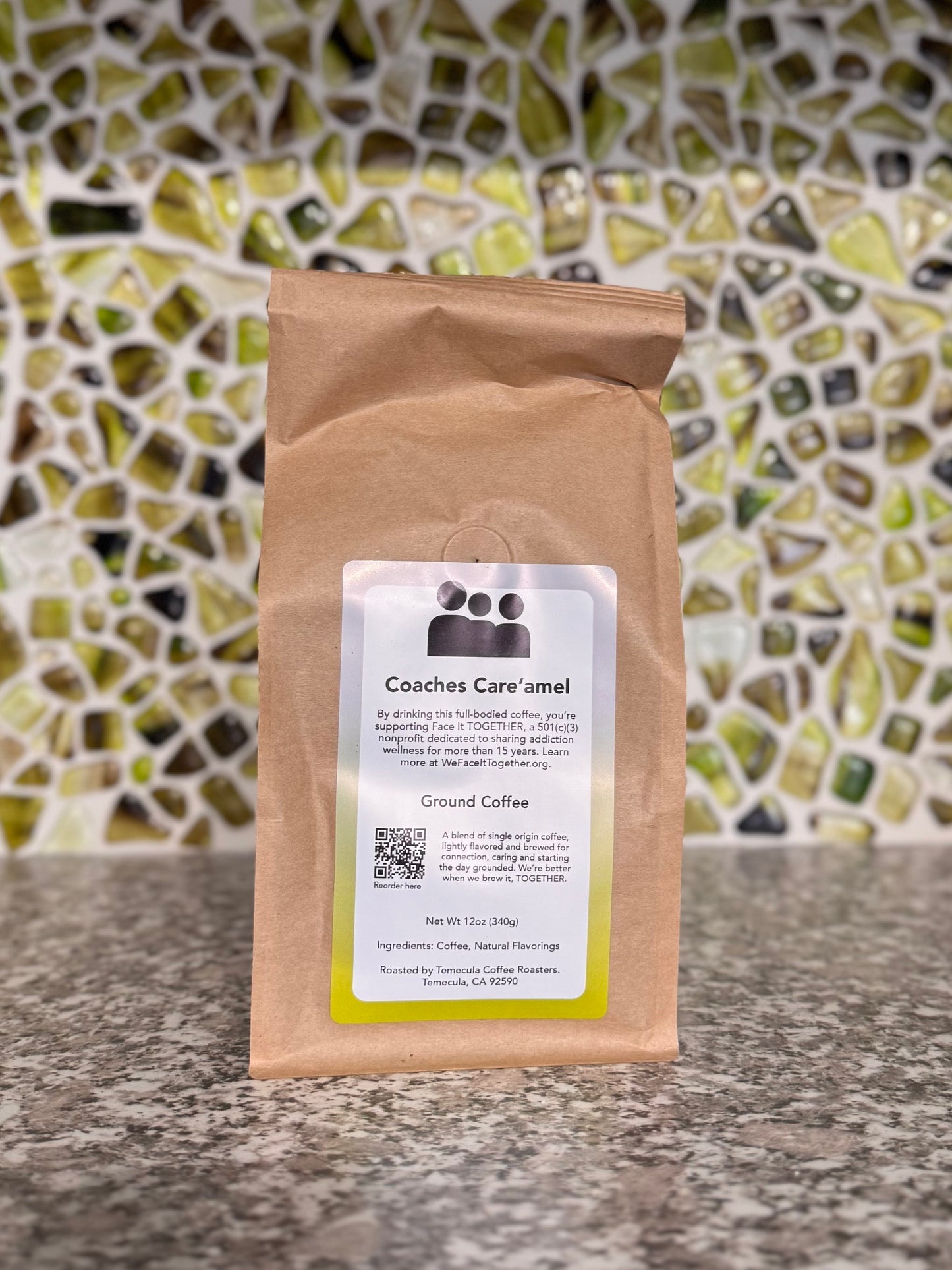 Coaches Care'amel 12 oz Ground Coffee